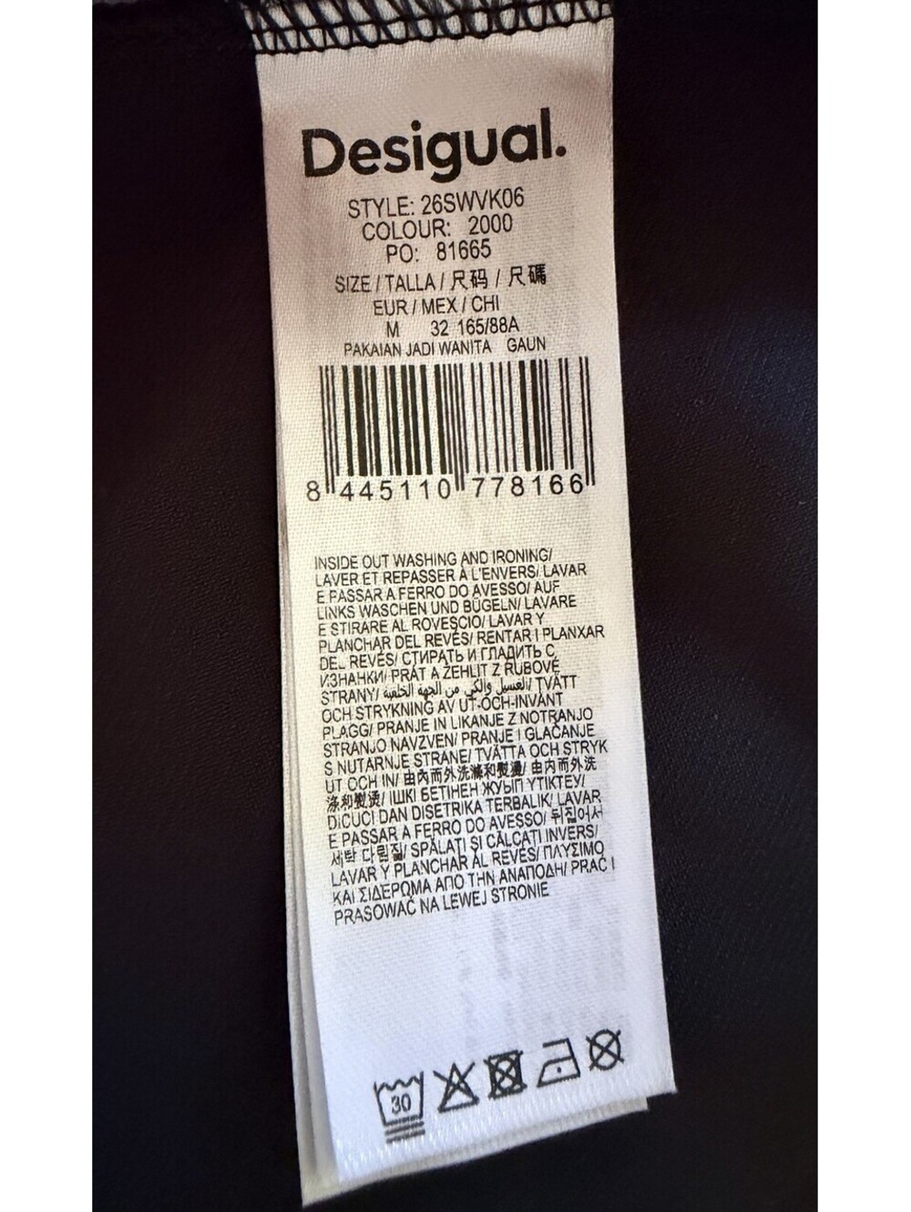 New Desigual Floral-print Midi Dress Size M $96 - Picture 9 of 10